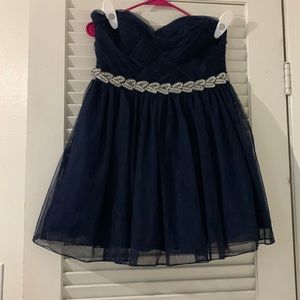 Navy Blue Prom Mini dress. Worn once, great condition